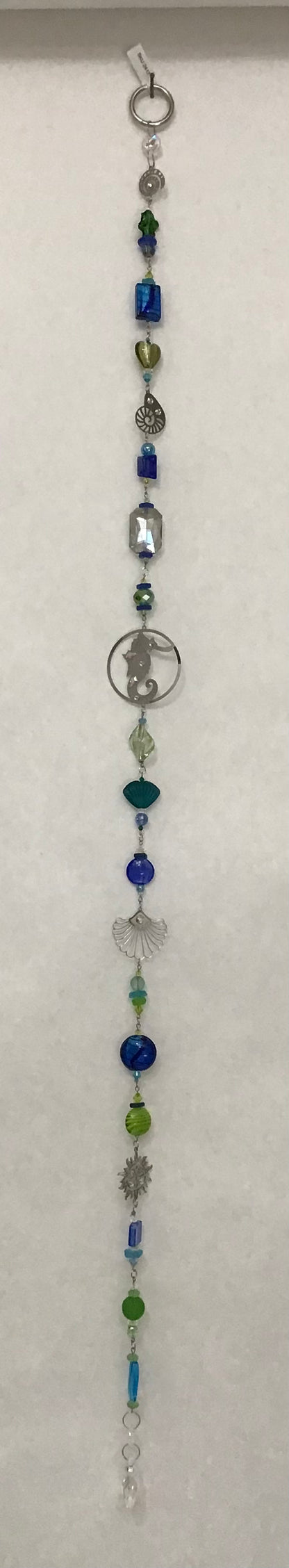 Sea Theme Single Strand Five Charm Suncatcher